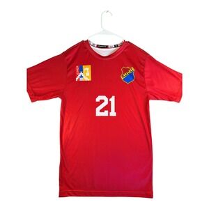 Champro Soccer Jersey Mens Small Red Armenian Revolutionary Federation 21